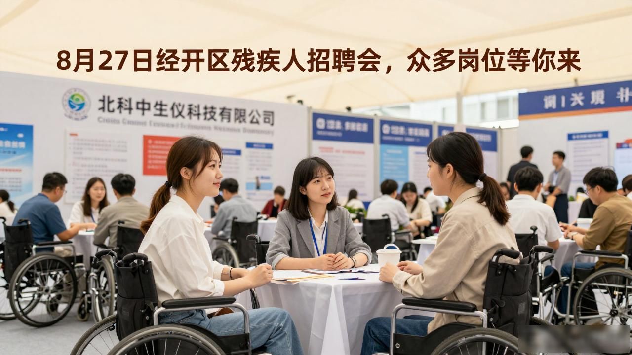 招聘会_经开区2026年第二期残疾人专场招聘会_残疾人求职招聘会