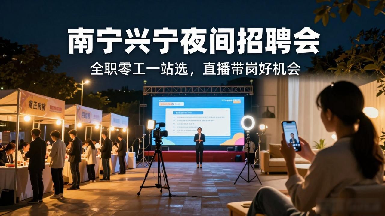 兴宁区夜间专场招聘会_兴宁区灯火聚才乐业兴宁招聘会_招聘会