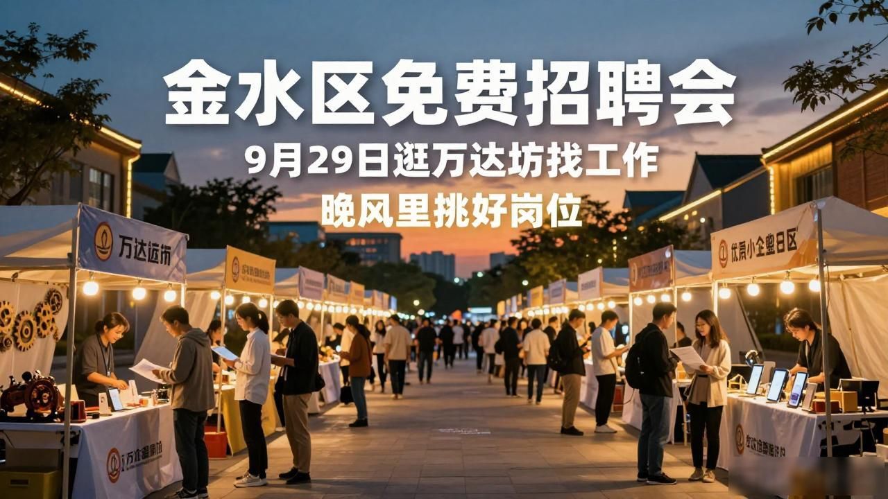 招聘会_郑州市金水区秋季专场招聘会_金水区“金秋纳贤 筑梦金水”招聘会