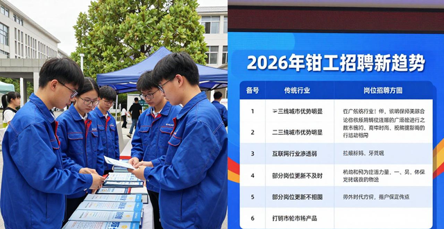 钳工招聘市场趋势变化 2026_钳工招聘平台对比分析 2026_招聘信息