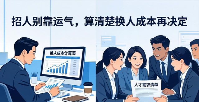 招聘成本_招人_核心人才流失代价