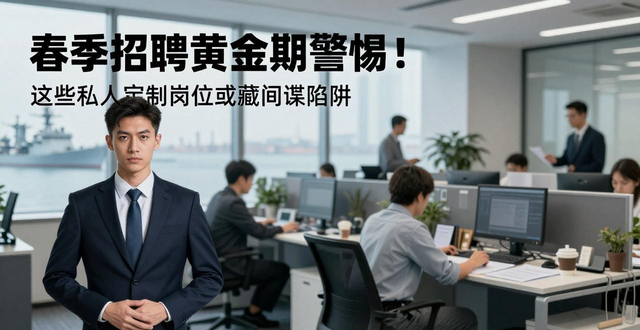 春季招聘私人定制岗位_招人_警惕境外间谍招聘陷阱