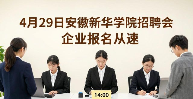 招聘会_春暖皖江2026年安徽共青团服务青年就业系列活动_安徽新华学院招聘会