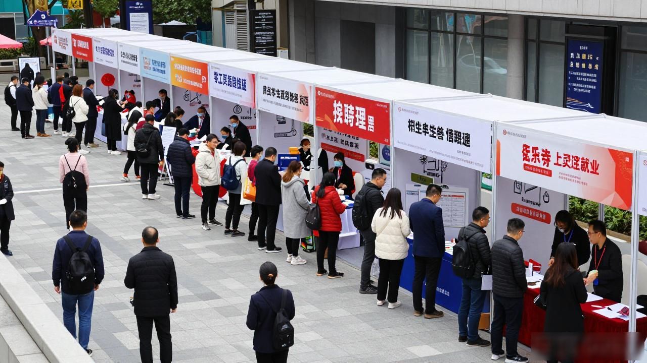 徐家汇街道招聘会_招聘会_就乐徐家汇专场招聘会
