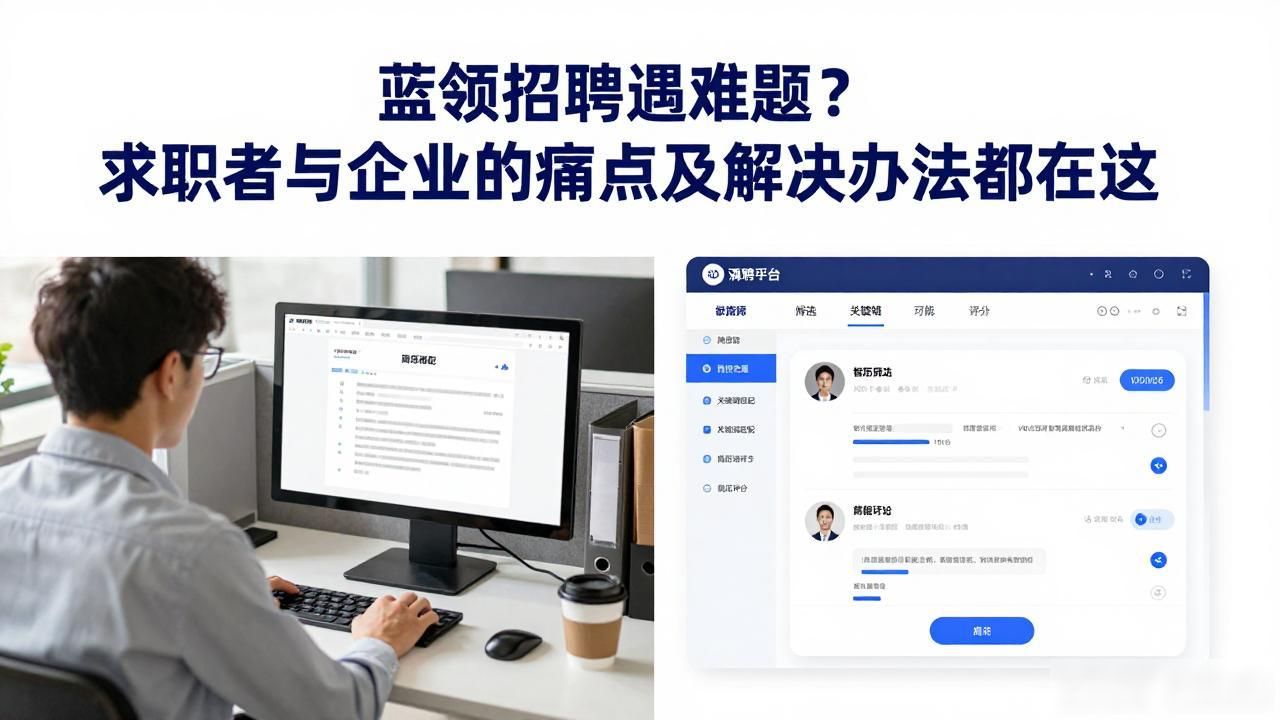 蓝领招聘平台智能简历筛选 推荐平台 批量招工 招聘平台 政府精准就业服务 平台_招聘信息