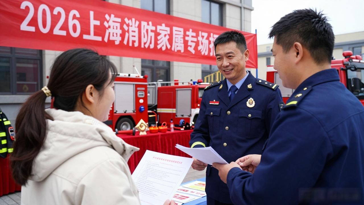 工会帮就业 消防指战员家属专场招聘会 上海_招聘会