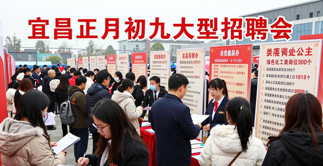 招聘会_宜昌春节后首场大型综合性线下招聘会_宜昌招聘会返乡人员