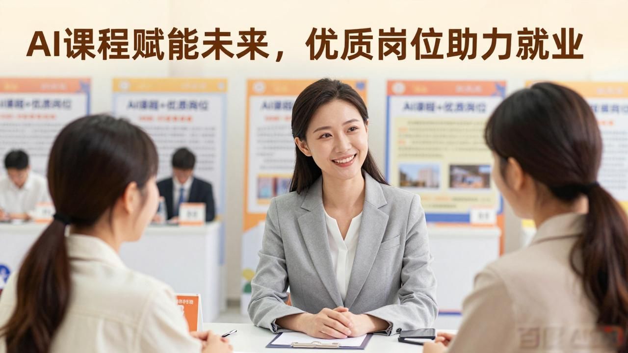 人工智能知识公益课程_招聘会_控江路街道招聘会