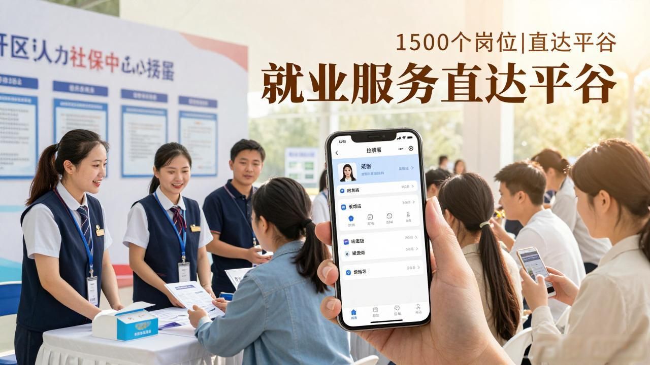 平谷区就业服务_北京经开区线上招聘会_招聘会