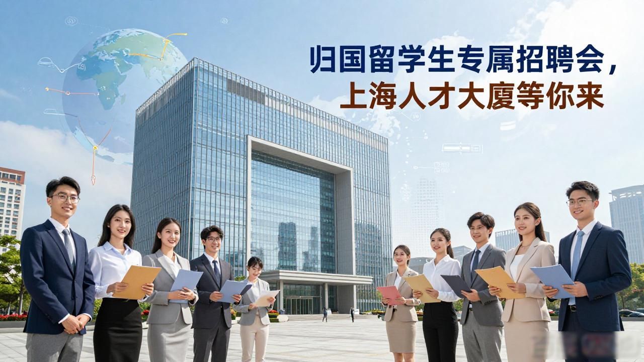 归国留学生招聘会_招聘会_上海人才大厦留学生专场