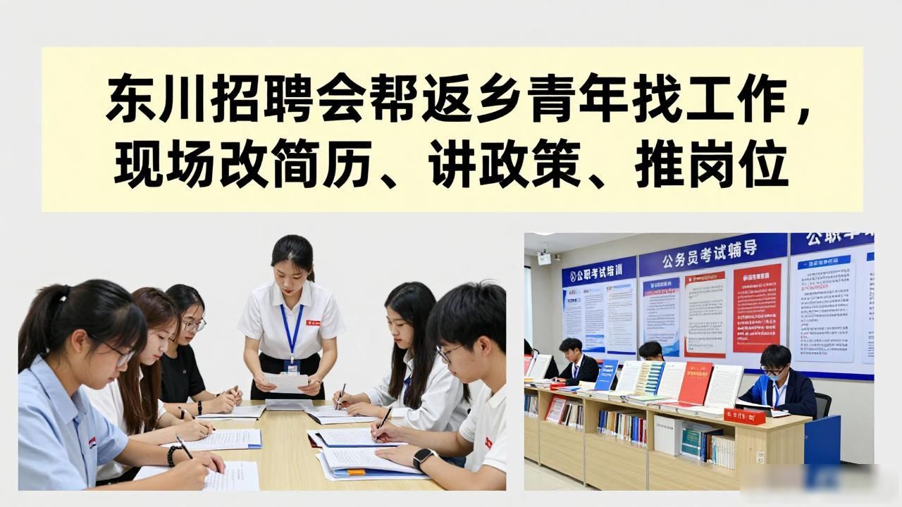 东川区青年招聘会_东川青创空间就业服务_招聘会