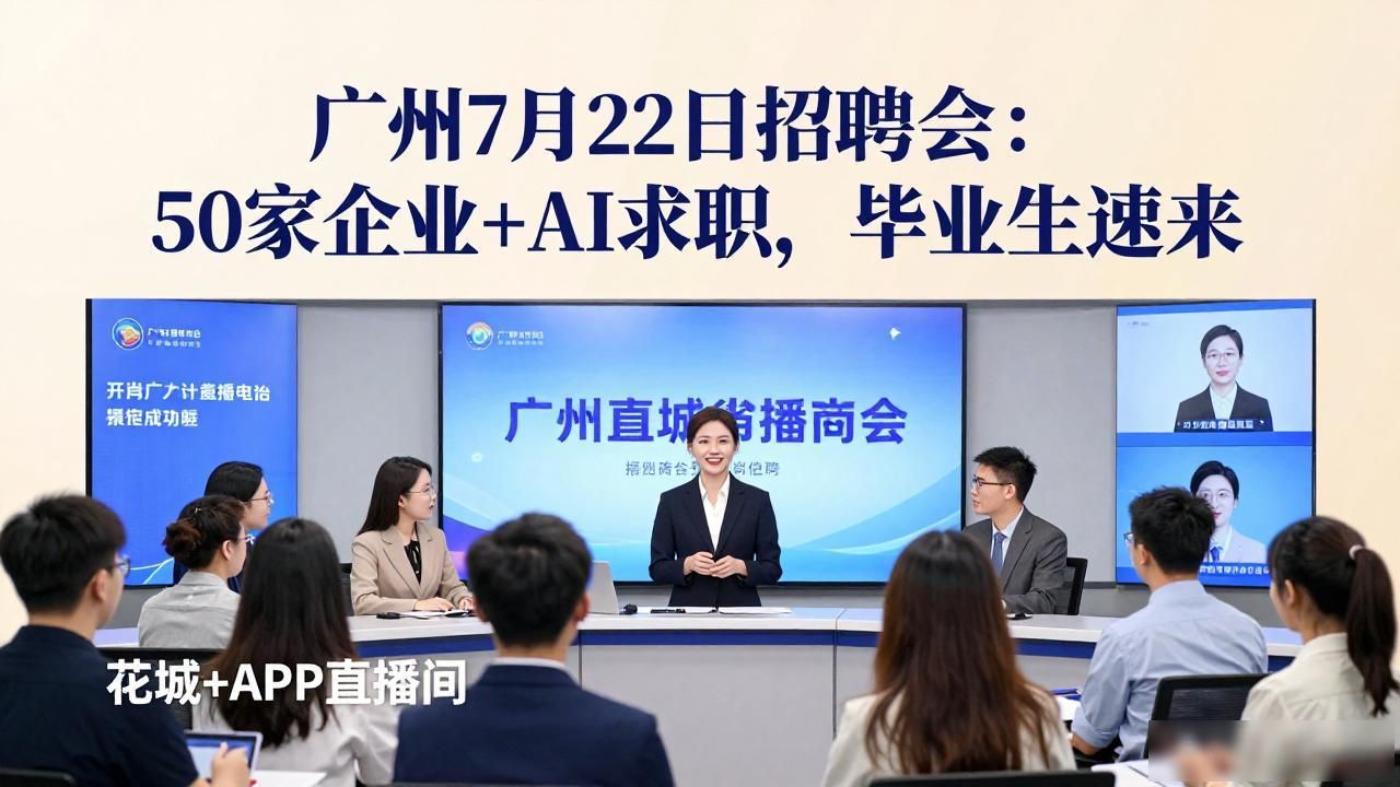 广州市人力资源市场服务中心智慧服务大厅招聘会_2026年百日千万招聘专项行动高校毕业生招聘会_招聘会