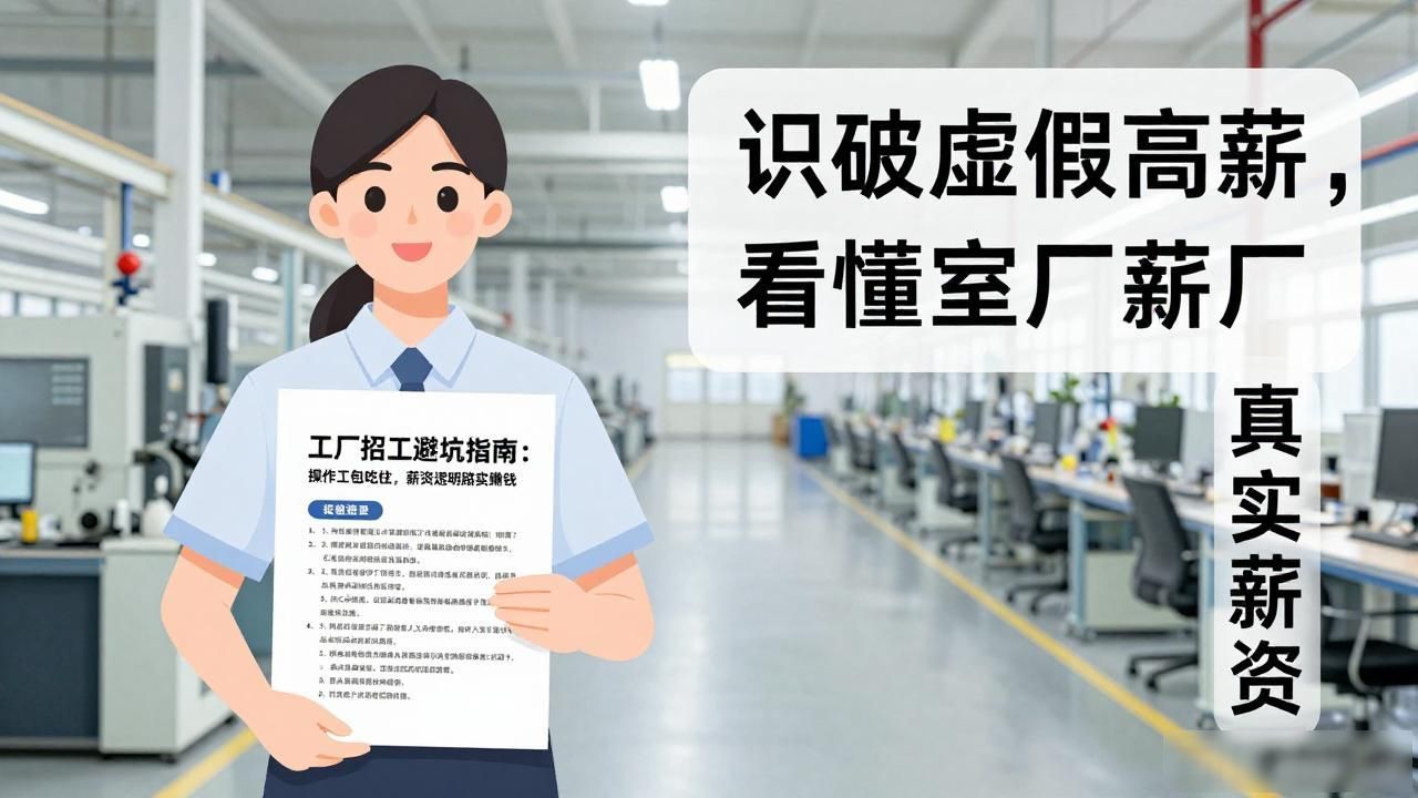 招工_识破虚假高薪招工骗局_工厂操作工包吃住求职技巧