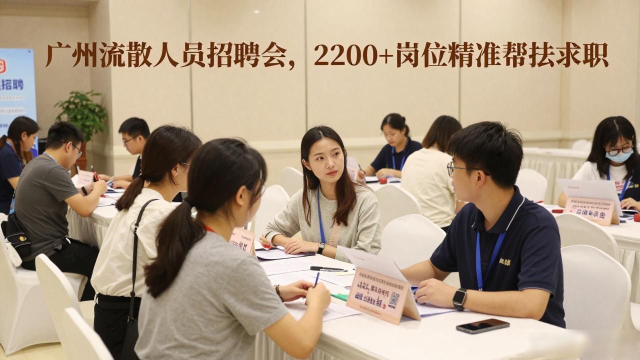 广州好揾工 流散人员 就业帮扶专场招聘会_招聘会