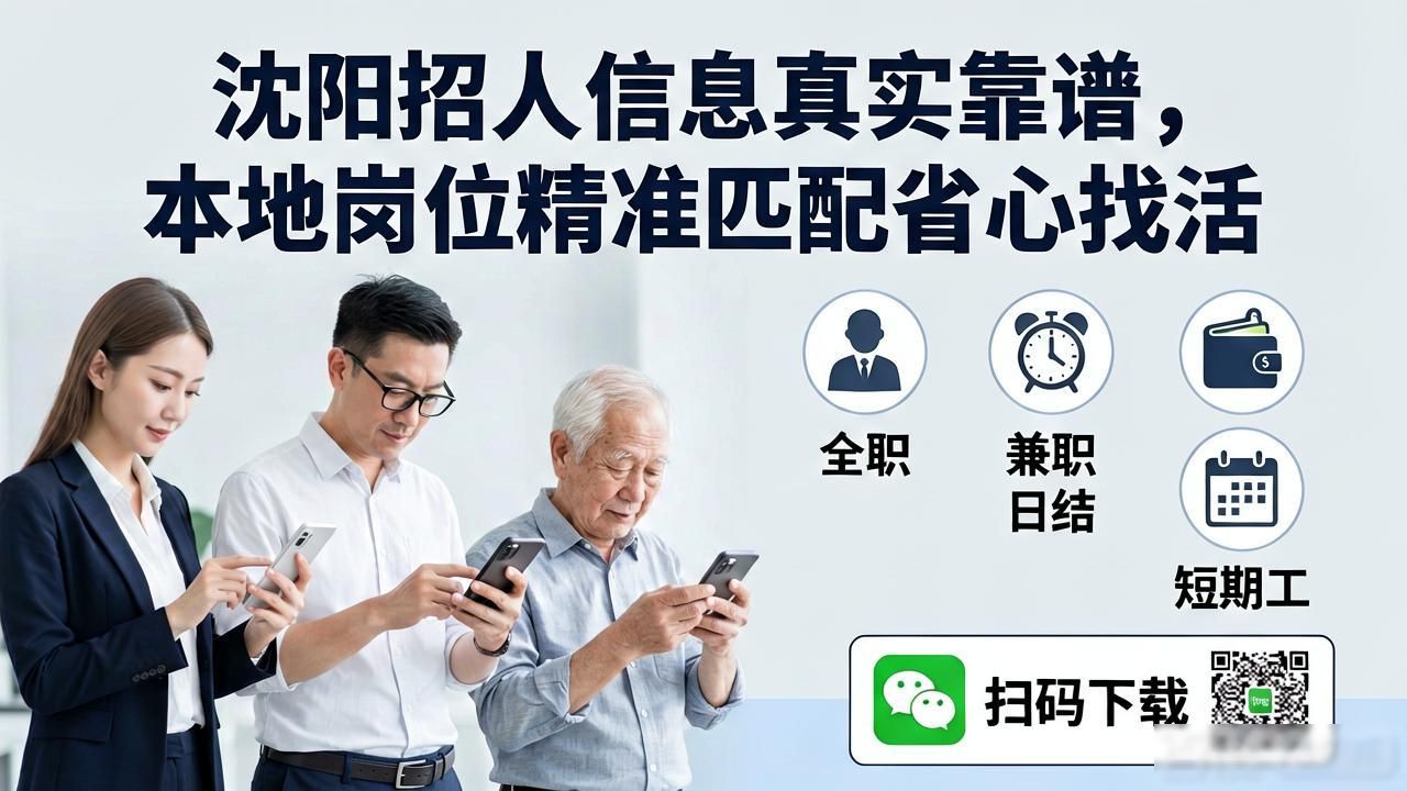 真实岗位信息_招人_沈阳本地招聘平台