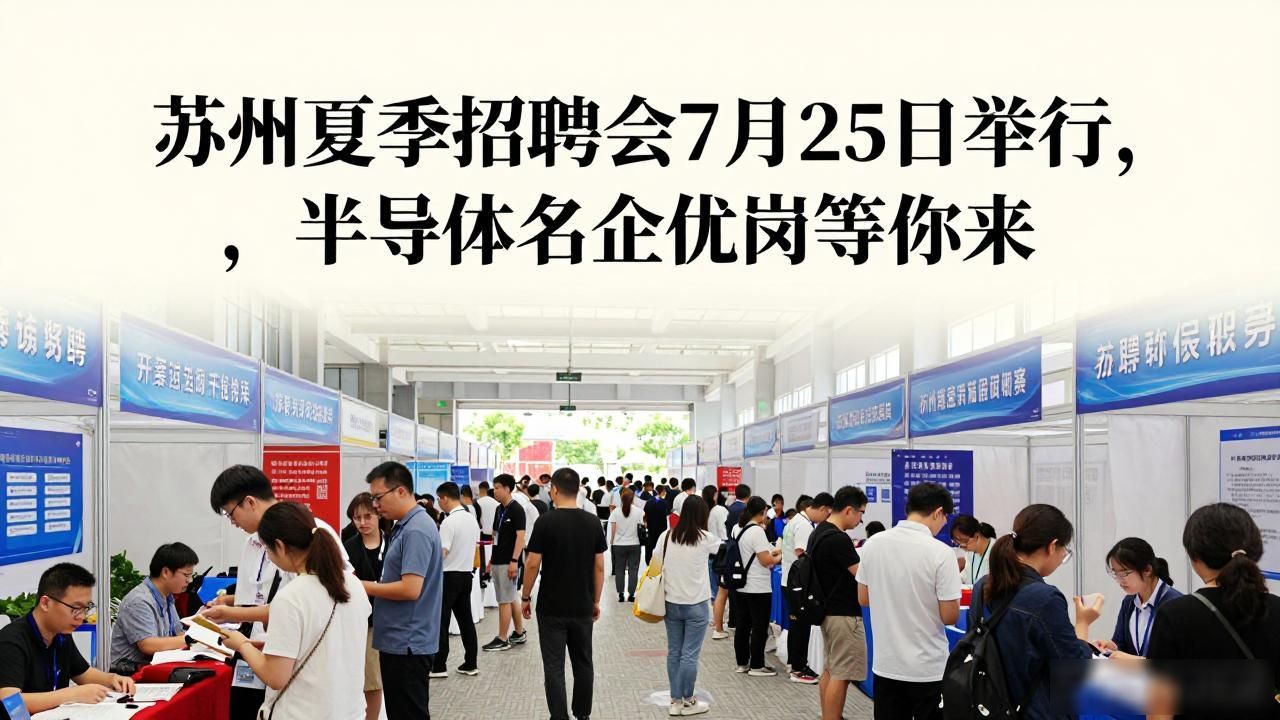 招聘会_扬州夏季高校毕业生招聘会_半导体高端装备生物制药电子信息招聘