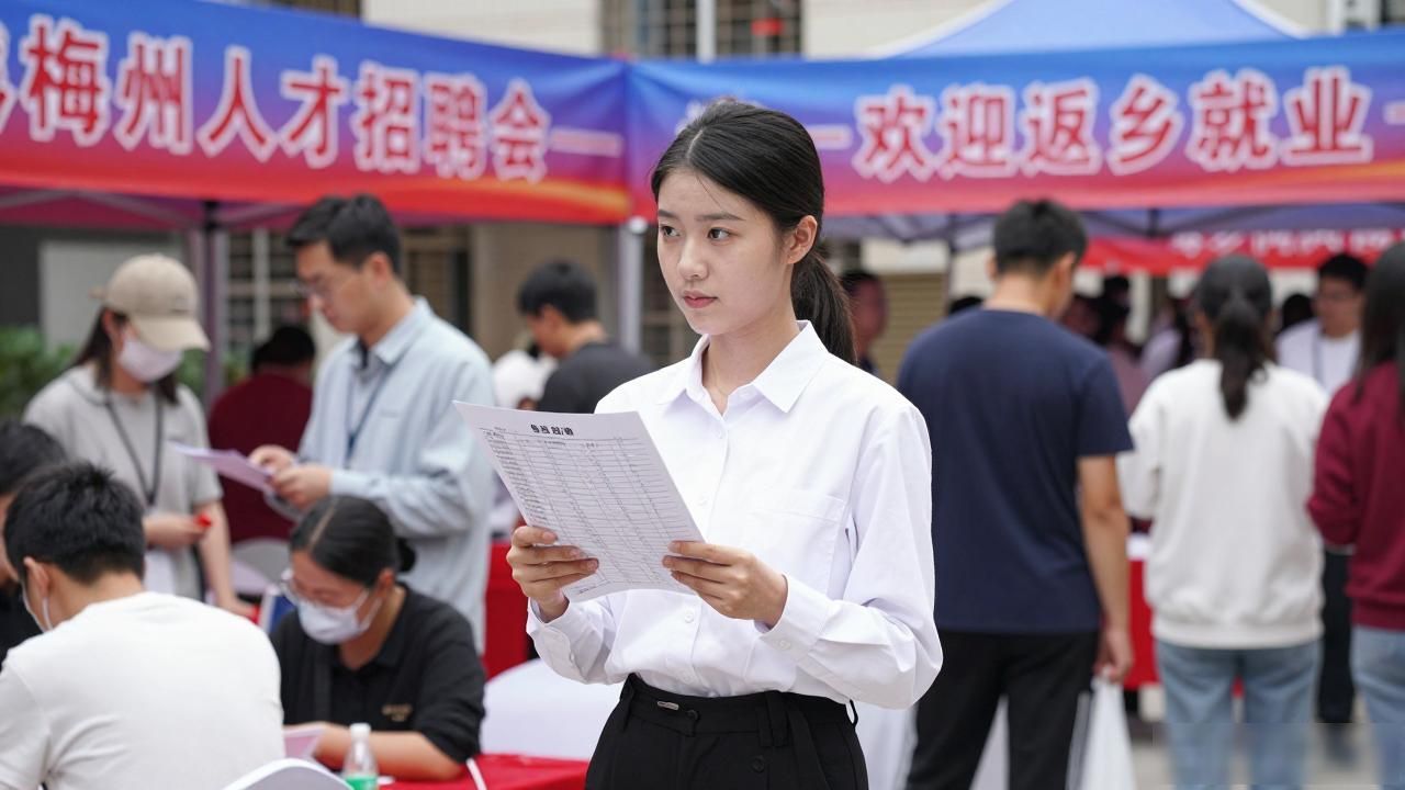 梅州市高校毕业生现场招聘会_世界客商中心招聘会_招聘会