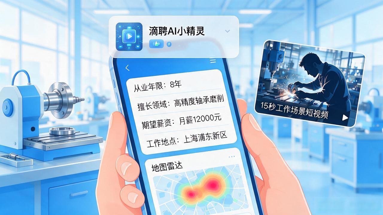 蓝领磨工师傅招聘软件_垂直蓝领招聘平台_招工
