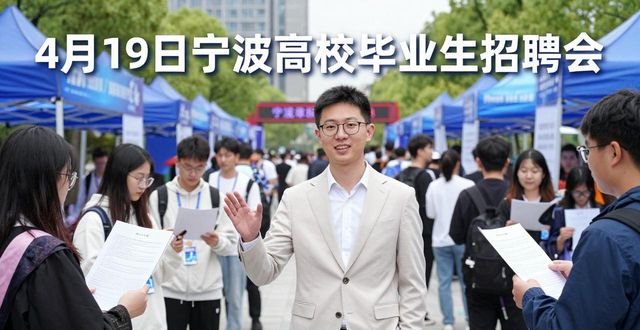 浙江宁波高校毕业生招聘会_AI相关岗位招聘会_招聘会