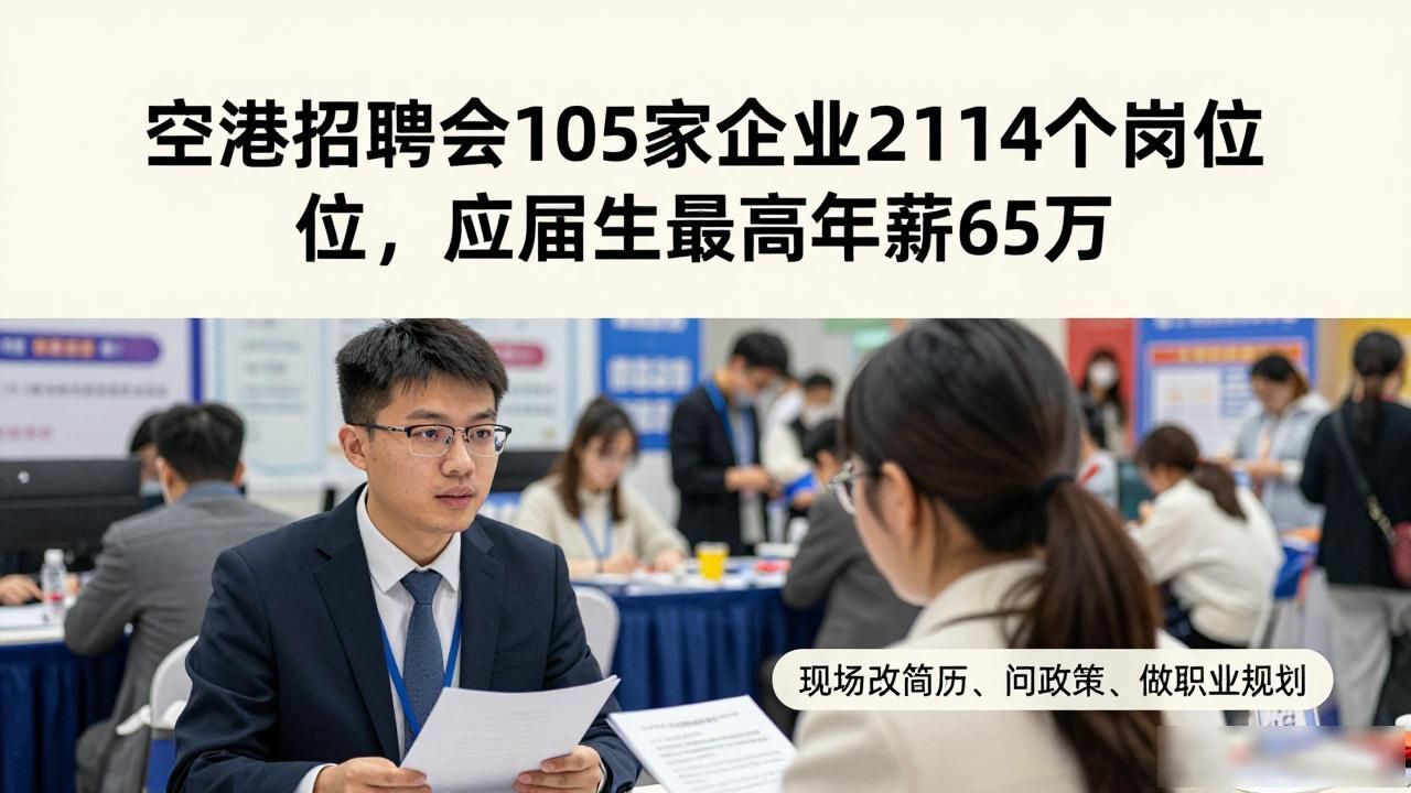 招聘会_高校毕业生专场招聘会_空港人力资源服务产业园运营