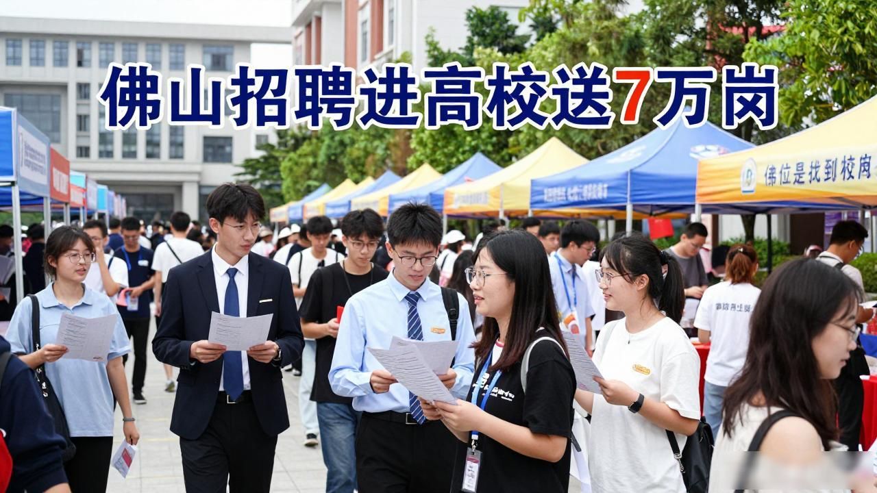 招聘会_佛山秋季招聘会_百万英才汇南粤招聘活动