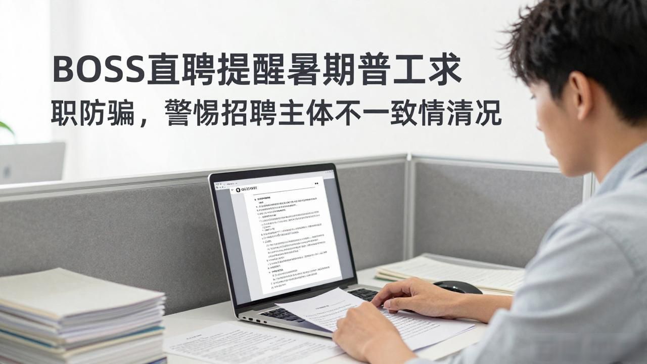 暑期普工求职风险_违规中介识别_招聘