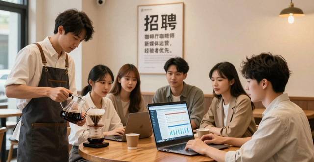 新媒体运营推广职位_咖啡师招聘_招聘