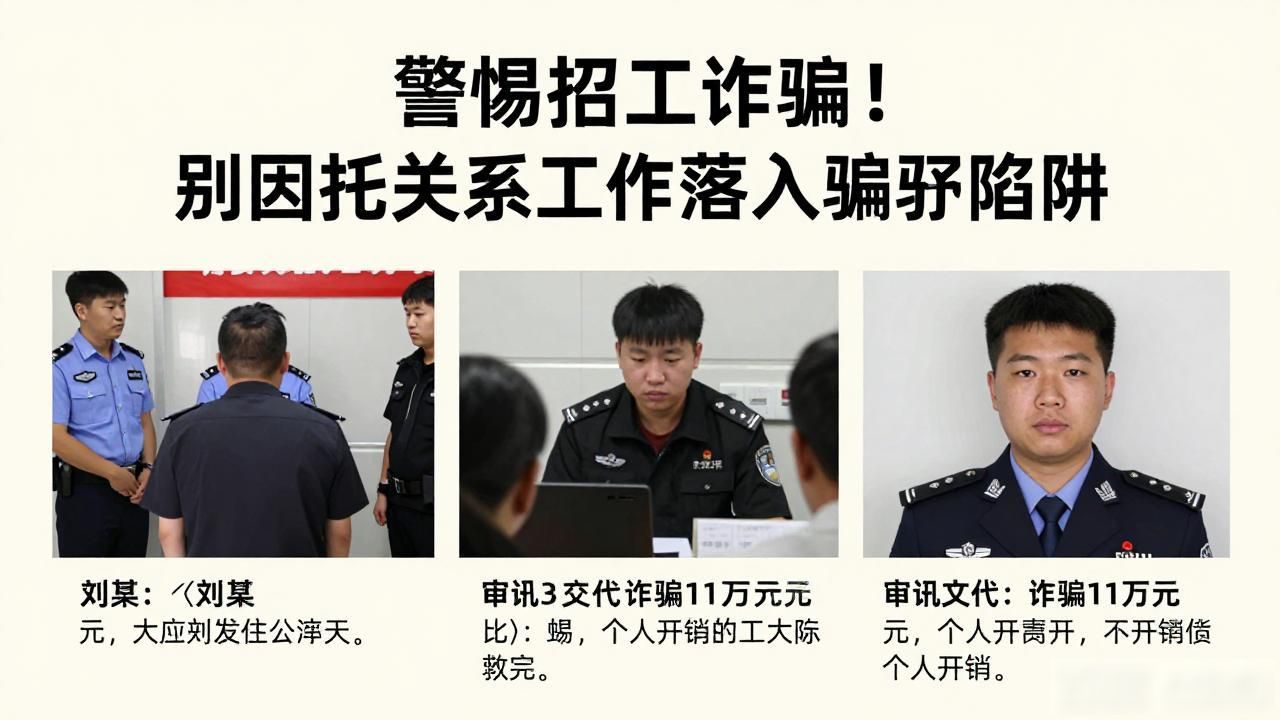 招工诈骗案_虚构事实获取信任诈骗_招工