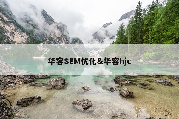 华容SEM优化&华容hjc