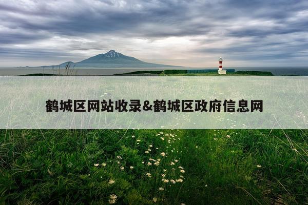 鹤城区网站收录&鹤城区政府信息网