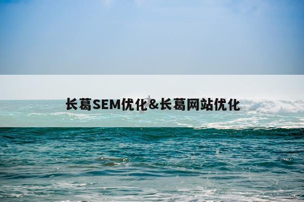 长葛SEM优化&长葛网站优化
