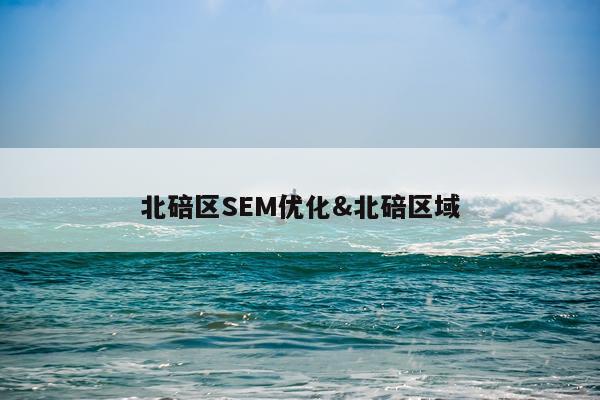 北碚区SEM优化&北碚区域