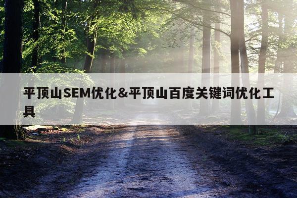 平顶山SEM优化&平顶山百度关键词优化工具